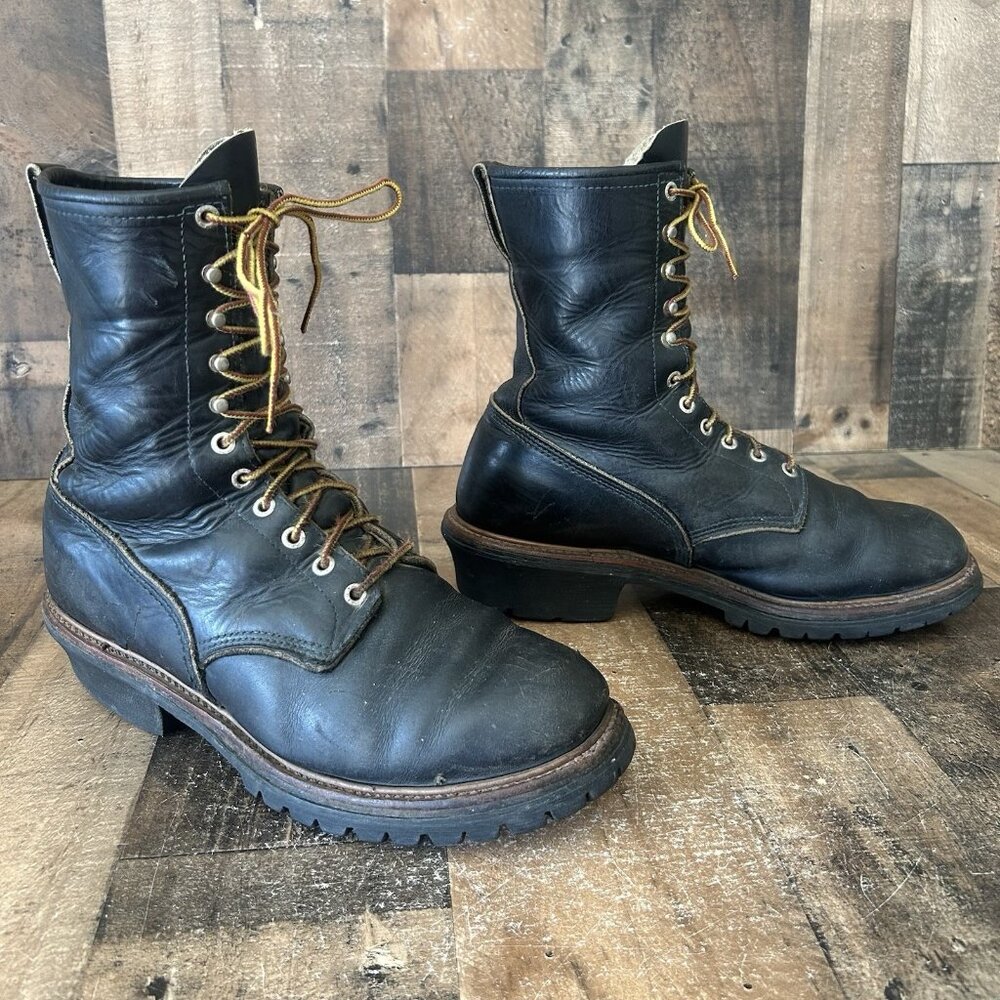 Red Wing 699 Wildland Soft Toe Logger Work Boots Mens 11.5 E - Picture 2 of 12